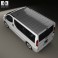 Renault Trafic Passenger SWB SR 2011 3d model