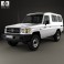 Toyota Land Cruiser (J78) 2010 3d model