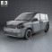 Toyota Sienta 2011 3d model