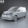 Toyota Sienta 2011 3d model