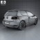 Volkswagen Golf 3-door 2009 3d model