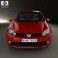 Volkswagen Golf 3-door 2009 3d model