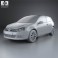 Volkswagen Golf 3-door 2009 3d model