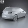 Volkswagen Golf 3-door 2009 3d model