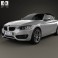 BMW 2 Series convertible 2014 3d model