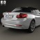 BMW 2 Series convertible 2014 3d model
