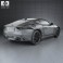 Jaguar F-Type R coupe 2014 3d model