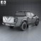 Nissan Navara Double Cab 2015 3d model
