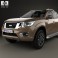 Nissan Navara Double Cab 2015 3d model