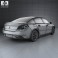 Peugeot 508 sedan 2014 3d model