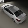 Peugeot 508 sedan 2014 3d model