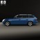 BMW 5 Series touring (E61) 2007 3d model