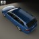 BMW 5 Series touring (E61) 2007 3d model