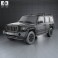 Jeep Commander (XK) Limited 2006 3d model