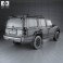 Jeep Commander (XK) Limited 2006 3d model