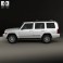 Jeep Commander (XK) Limited 2006 3d model