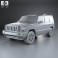 Jeep Commander (XK) Limited 2006 3d model