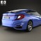 Honda B 2014 3d model