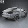 VAZ Lada Vesta 2014 3d model