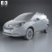JAC Heyue (S30) 2014 3d model