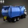 Mack TerraPro Garbage Truck 2007 3d model