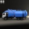 Mack TerraPro Garbage Truck 2007 3d model
