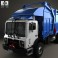 Mack TerraPro Garbage Truck 2007 3d model