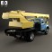 ZIL 130 Crane Truck 1964 3d model