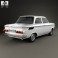 NSU Prinz 1000 1961 3d model