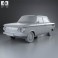 NSU Prinz 1000 1961 3d model