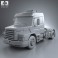 Scania T113H Tractor Truck 1991 3d model