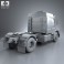 Scania T113H Tractor Truck 1991 3d model