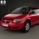 Dodge Grand Caravan 2004 3d model