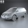 Dodge Grand Caravan 2004 3d model