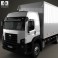 Volkswagen Constellation Box Truck 2011 3d model