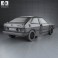 Volkswagen Scirocco 1977 3d model
