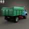 ZIL 130 Dump Truck 1964 3d model