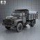 ZIL 130 Dump Truck 1964 3d model