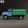 ZIL 130 Dump Truck 1964 3d model