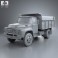 ZIL 130 Dump Truck 1964 3d model