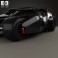 Batmobile Tumbler 2005 3d model