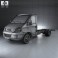 Iveco Daily Single Cab Chassis L1 2011 3d model