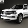 Lincoln Navigator 2015 3d model
