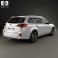 Subaru Outback SX 2012 3d model