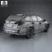 Subaru Outback SX 2012 3d model