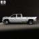 Chevrolet Silverado Crew Cab Dually 2010 3d model