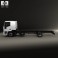 Iveco EuroCargo Chassis Truck 2013 3d model
