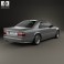 Mercedes-Benz E-class AMG coupe 1988 3d model