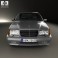 Mercedes-Benz E-class AMG coupe 1988 3d model