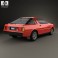 Mitsubishi Starion Turbo GSR III 1982 3d model